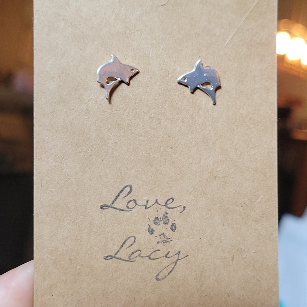Teenie Tiny Shark 🦈 Earrings